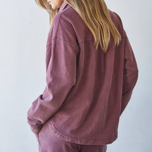 Load image into Gallery viewer, Knit Cotton Button Down Jacket
