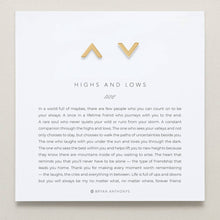 Load image into Gallery viewer, Highs &amp; Lows Stud Earrings
