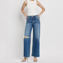 Load image into Gallery viewer, Hise Rise Wide Leg Jeans by Flying Monkey
