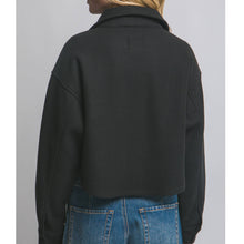Load image into Gallery viewer, Fleece Cropped Shacket Shirt Jacket
