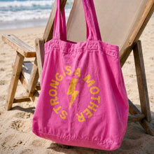 Load image into Gallery viewer, Strong as a Mother®- Oversized Tote - Pink

