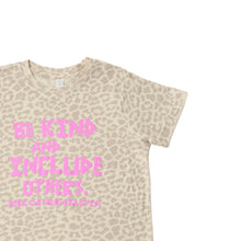 Load image into Gallery viewer, Be Kind &amp; Include Others. Youth Crew ~ Leopard
