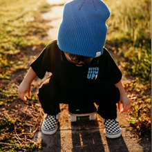 Load image into Gallery viewer, Never Grow Up Tee (toddler + youth)
