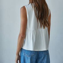 Load image into Gallery viewer, Round Neck Sleeveless Top
