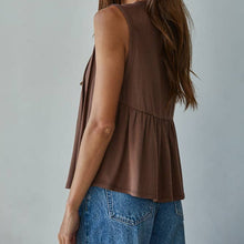 Load image into Gallery viewer, Round Neck Sleeveless Top
