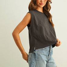 Load image into Gallery viewer, Round Neck Slub Top

