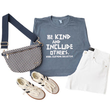 Load image into Gallery viewer, Be Kind &amp; Include Others. Women's Garment-Dyed Sleeveless Top

