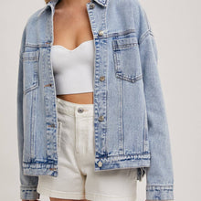 Load image into Gallery viewer, Denim Oversized Jacket
