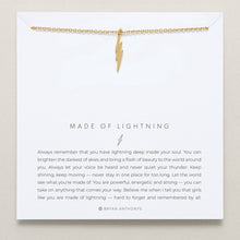 Load image into Gallery viewer, Made of Lightning Necklace
