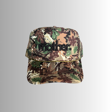 Load image into Gallery viewer, "mother." Embroidered Trucker Hat - Tree Camo
