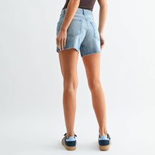 Load image into Gallery viewer, Mid Rise Stretch Shorts by Just Black Denim
