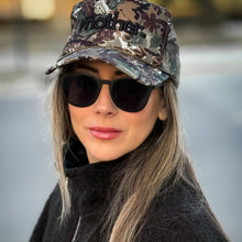 Load image into Gallery viewer, "mother." Embroidered Trucker Hat - Tree Camo
