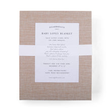 Load image into Gallery viewer, "You know that place between sleep and awake" (Peter Pan) Bear Baby Lovey Blanket

