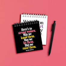 Load image into Gallery viewer, Spiral Notepad ~ Strong Women (Amy Rees Anderson)
