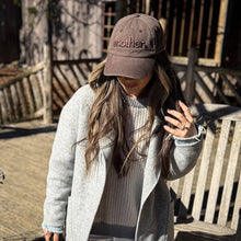 Load image into Gallery viewer, Mother Embroidered Dad Hat - Washed Brown

