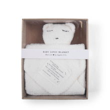 Load image into Gallery viewer, "You know that place between sleep and awake" (Peter Pan) Bear Baby Lovey Blanket
