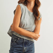 Load image into Gallery viewer, Round Neck Slub Top
