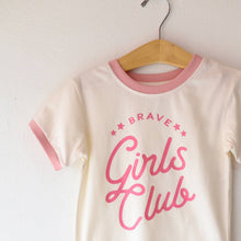 Load image into Gallery viewer, Brave Girls Club Ringer Tee
