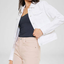 Load image into Gallery viewer, White Denim Jacket
