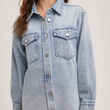 Load image into Gallery viewer, Denim Shirt Jackets
