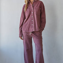 Load image into Gallery viewer, Knit Cotton Button Down Jacket
