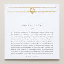 Load image into Gallery viewer, Highs &amp; Lows Icon Necklace Set
