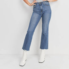 Load image into Gallery viewer, Vintage Crop Flare by Just Black Denim
