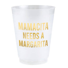 Load image into Gallery viewer, Gold Foil Frost Cup - Mamacita Needs a Margarita
