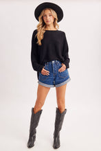 Load image into Gallery viewer, Oversized Batwing Knit Sweater
