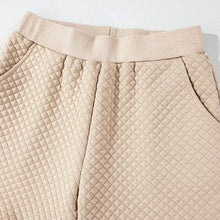 Load image into Gallery viewer, Quilted Long Sleeve Pullover and Shorts Set

