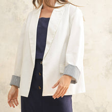 Load image into Gallery viewer, Blazer with Contrast Cuff
