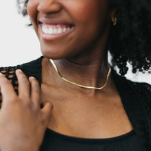 Load image into Gallery viewer, Ella Herringbone Necklace
