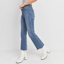 Load image into Gallery viewer, Vintage Crop Flare by Just Black Denim
