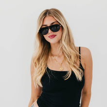 Load image into Gallery viewer, Retro Oval Flat Aviator Sunglasses
