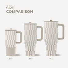 Load image into Gallery viewer, Latte HydroJug 32 oz Traveler Tumbler
