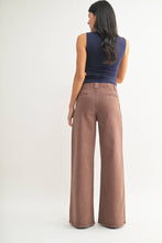 Load image into Gallery viewer, Patch Pocket Wide Leg Flare ~ Vintage Brown
