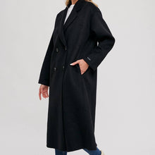 Load image into Gallery viewer, Handmade Double Breasted Longline Coat
