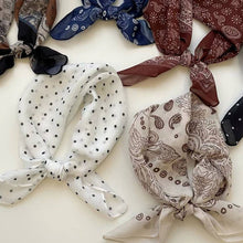 Load image into Gallery viewer, Retro Cashew Print Lightweight Silk Scarf
