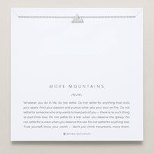 Load image into Gallery viewer, Move Mountains Necklace
