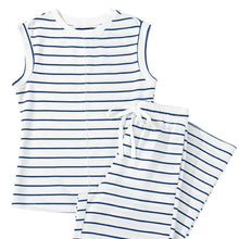 Load image into Gallery viewer, Striped Short Sleeve Two-Piece Set
