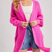 Load image into Gallery viewer, Long Knit Cardigan ~ SALE
