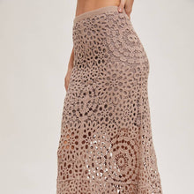 Load image into Gallery viewer, Crochet Midi Skirt
