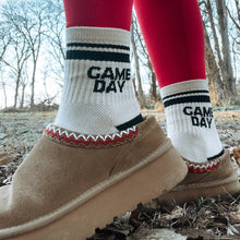 Load image into Gallery viewer, Game day half crew socks
