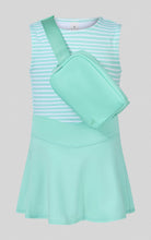 Load image into Gallery viewer, Little Girls Tank, Crossover Skort, Fanny bag Set
