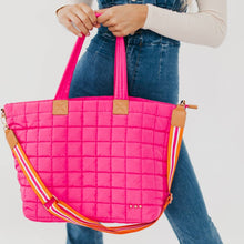 Load image into Gallery viewer, Day Dreamer Quilted Tote Bag
