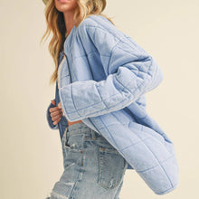 Load image into Gallery viewer, Oversized Quilted Jacket- SALE
