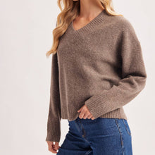 Load image into Gallery viewer, V-neck Knit Sweater

