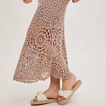 Load image into Gallery viewer, Crochet Midi Skirt
