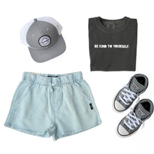 Load image into Gallery viewer, Be Kind to Yourself. Youth Garment-Dyed Tees
