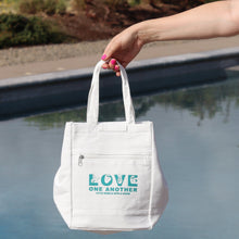 Load image into Gallery viewer, LOVE Canvas Lunch Tote
